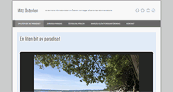 Desktop Screenshot of mittosterlen.se